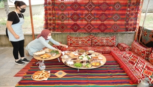 Çubuk ilçesinde aşçılık kursuna katılanlar hünerlerini sergiledi