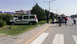 Çubuk'ta trafik kazası: 1 ölü, 1 yaralı