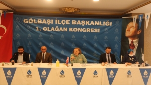 DEVA Partisi'nin Gölbaşı ilçe kongresi yapıldı