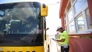 Eskişehir'de şehirler arası yolcu otobüsleri denetleniyor