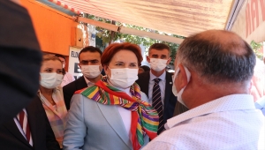 İYİ Parti Genel Başkanı Akşener, Çankırı'da esnafı ziyaret etti: