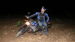 Karaman'da mağarada mahsur kalan gazeteci 8 saat sonra kurtarıldı