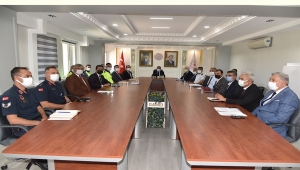 Karaman'da trafik güvenliği toplantısı yapıldı