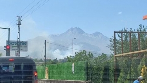 Kayseri Becen'de yangın (Videolu Haber)