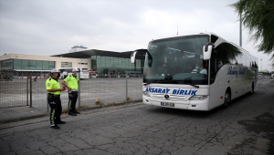 Kayseri'de yolcu otobüsleri denetlendi