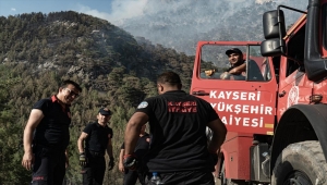 Kayseri itfaiyesi, Muğla'da çalışmalarını sürdürüyor