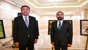 "Kırgızistan'ın bağımsızlığının 30. yıl dönümü" fotoğraf sergisi Zafer Çarşısı'nda açıldı