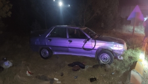 Kırıkkale'de otomobil şarampole devrildi: 6 yaralı