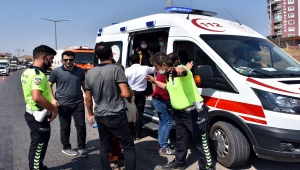 Kırıkkale'de zincirleme trafik kazası: 4 yaralı