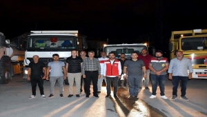 Kırıkkale'den afet bölgesi ilan edilen Kastamonu'ya iş makinesi ve personel desteği