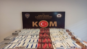 Konya'da kaçakçılık operasyonunda 2 şüpheli yakalandı