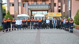 Mamak Belediyesinden sel felaketinden etkilenen Kastamonu'ya yardım