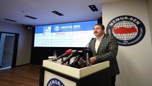 Memur-Sen Genel Başkanı Yalçın, sözleşmeli kamu personelinin kadroya alınmasını istedi:
