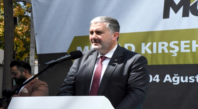 MÜSİAD Genel Başkanı Abdurrahman Kaan, Kırşehir'de açılışta konuştu: 