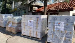 Nallıhan Belediyesi sel bölgesine yardım malzemesi gönderdi 