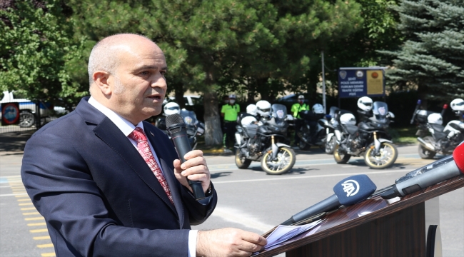 Nevşehir'de 9 motosikletli polis göreve başladı