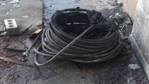 Nevşehir'de restorasyondaki tarihi camiden kablo çalan 2 şüpheli tutuklandı