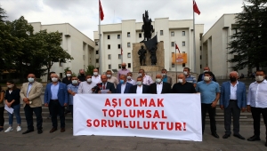 Nevşehir'deki 14 sivil toplum kuruluşundan ortak "aşı yaptırın" çağrısı