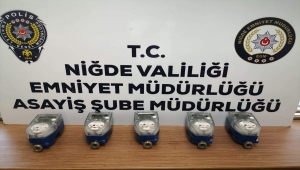 Niğde'de 5 hırsızlık şüphelisi yakalandı