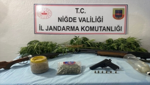 Niğde'de evinde uyuşturucu bulunan şüpheli gözaltına alındı