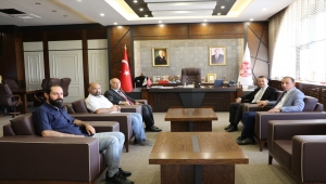 Rektör Prof. Dr. Muhsin Kar'dan Bor Belediye Başkanı Serkan Baran'a ziyaret 