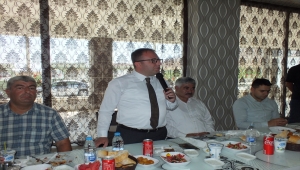 Samsun'un Havza ilçesine atanan Kaymakam Nayman için Ulaş'ta veda programı düzenlendi