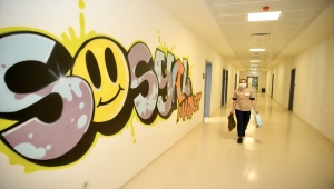 Şehir hastanesinin "sosyal marketi" zor günlerinde hastaların ihtiyacını karşılıyor