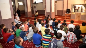 Selçuklu Belediye Başkanı çocuklarla bir araya geldi