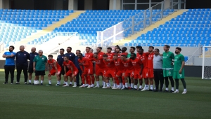 Sivasspor, Dinamo Batum maçı hazırlıklarını tamamladı