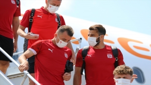 Sivasspor kafilesi Batum'da 