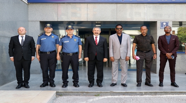 Somali Emniyet Genel Müdürü Abdi Hasan Muhammed Konya'da ziyaretlerde bulundu