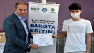 Türkiye'nin kahve uzmanları, KOP desteğiyle Konya'da yetişiyor