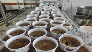 Ulaş'ta vatandaşlara aşure ikramında bulunuldu 