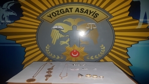 Yozgat'ta komşularının evinden hırsızlık yapıp, kendi evine de soyulmuş izlenimi veren zanlı tutuklandı 