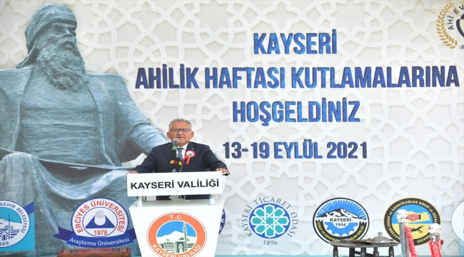 Ahilik Haftası, Kayseri'de kutlandı 