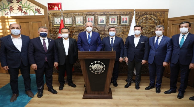 AK Parti Genel Başkanvekili Kurtulmuş, Aksaray'da "aşı" çağrısı yaptı:
