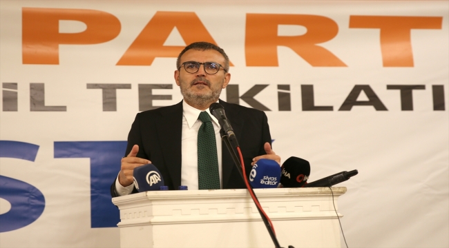 AK Parti Grup Başkanvekili Mahir Ünal, Sivas'ta konuştu: