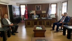 Beypazarı Belediye Başkanı Kaplan'dan Müftü İnciler'e ziyaret