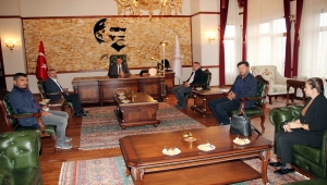 Beypazarı Kaymakamı Erdoğan'a "hayırlı olsun" ziyaretleri