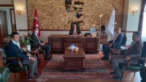 Beypazarı Kaymakamı Oktay Erdoğan'ın kabul ve ziyaretleri 