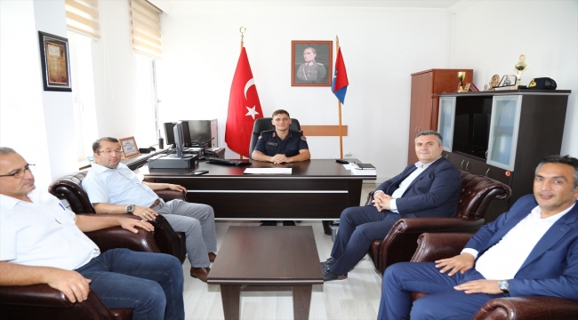 Çubuk Belediye Başkanı Demirbaş'tan yeni göreve atananlara ziyaret