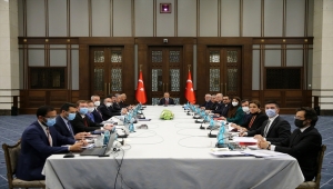 Cumhurbaşkanlığı Külliyesi'nde vergilerle ilgili düzenleme ihtiyaçlarına yönelik toplantı