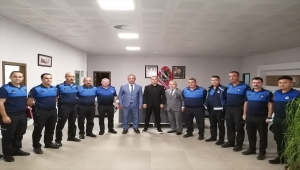 Gölbaşı Belediye Başkanı Şimşek'ten Zabıta Müdürlüğü'ne ziyaret