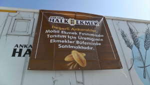 Halk Ekmek mobil fırını yeniden Ankara sokaklarında