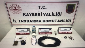 Kayseri'de uyuşturucu operasyonunda 2 zanlı yakalandı