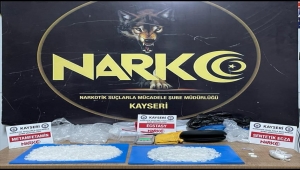 Kayseri'de uyuşturucu operasyonunda 3 kişi yakalandı
