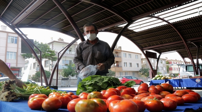 Kayseri'de "yüzde 100 ekolojik pazar"ın ikincisi açıldı