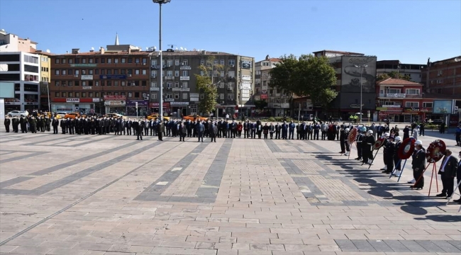 Kırıkkale'de 19 Eylül Gaziler Günü dolayısıyla tören düzenlendi