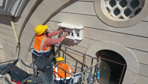 Konya'da 50'nin üzerindeki camiye "kuş evi" yerleştirildi