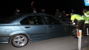 Konya'da "dur" ihtarına uymayan sürücü 60 kilometrelik kovalamaca sonunda yakalandı